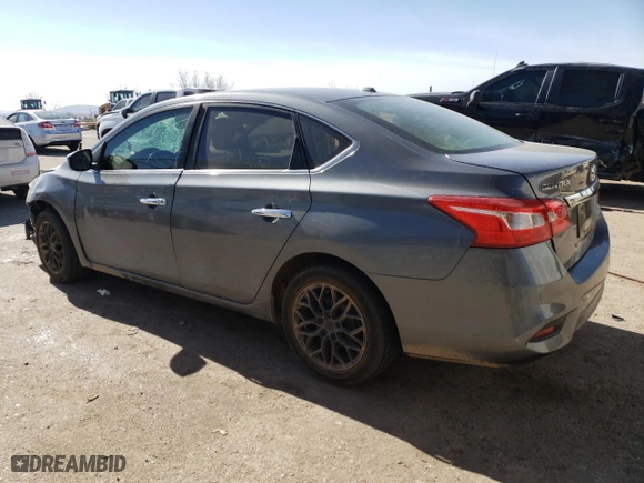 2017 Nissan Sentra SV with VIN 3N1AB7AP2HL663607, listed as a Copart auction lot 44980675 with 151,232 mi miles and Salvage Title. Bid and sale history available at carsss.com. Image 2.