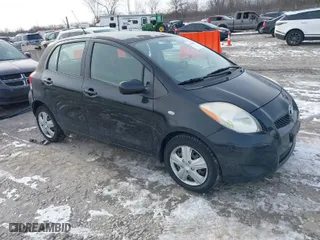 2010 Toyota Yaris with VIN JTDKT4K35A5280923, listed as a IAAI auction lot 41270556 with 175,643 mi miles. Bid and sale history available at carsss.com. Image 1.