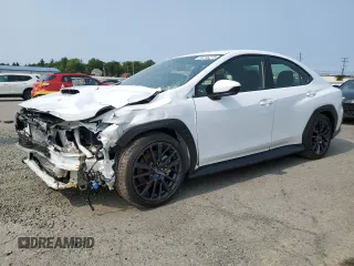 2024 Subaru WRX Premium с VIN JF1VBAH65R9806459, выставлен на аукционе Copart как лот 59746275 с пробегом 3 336 миль миль и Списание • Salvage title. История ставок и продаж доступна на DreamBid. Изображение 1.