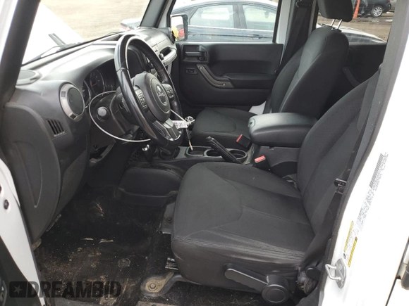 2016 Jeep Wrangler Unlimited Sport with VIN 1C4BJWDG4GL129559, listed as a Copart auction lot 57851285 with 148,022 mi miles and Salvage title. Bid and sale history available at DreamBid. Image 7.