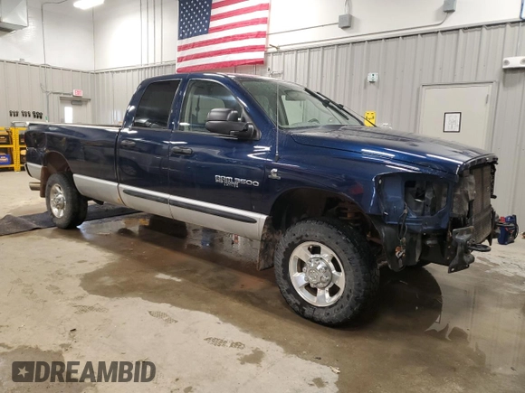 2006 Dodge 3500 SLT z VIN 3D7LX38C06G242855, wystawiony jako Copart lot #50630325 z przebiegiem 208 246 mil mil oraz Czysty tytuł • Clean title. Historia ofert i sprzedaży dostępna na DreamBid. Obrazek 4.