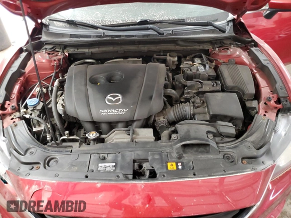 2016 Mazda 6 i Sport with VIN JM1GJ1U54G1409985, listed as a Copart auction lot 53672785 with 185,258 mi miles and Salvage Title. Bid and sale history available at DreamBid. Image 11.