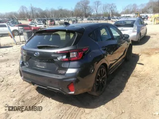 2024 Subaru Impreza RS with VIN JF1GUHJC3R8362841, listed as a IAAI auction lot 41795193 with 27,464 mi miles. Bid and sale history available at carsss.com. Image 4.
