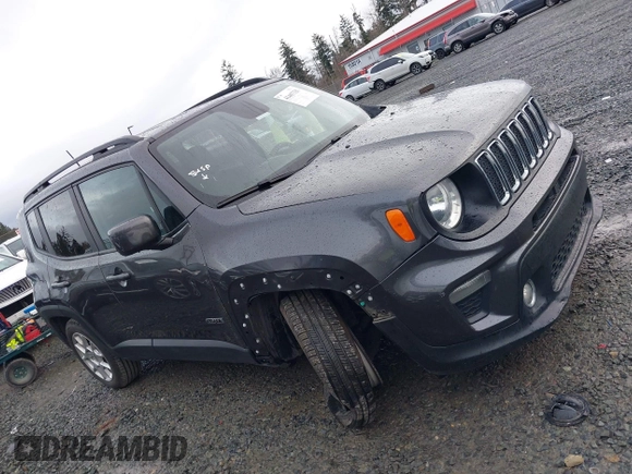 2020 Jeep Renegade Latitude with VIN ZACNJABB3LPL76503, listed as a IAAI auction lot 41467338 with 38,593 mi miles. Bid and sale history available at carsss.com. Image 14.