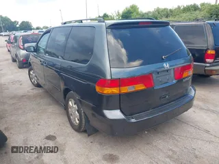 2004 Honda Odyssey EX-L with VIN 5FNRL189X4B045459, listed as a IAAI auction lot 42628246 with 181,328 mi miles and . Bid and sale history available at DreamBid. Image 3.