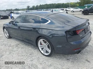 2019 Audi A5 Sportback Premium Plus with VIN WAUENCF59KA070019, listed as a Copart auction lot 65652683 with 48,694 mi miles. Bid and sale history available at carsss.com. Image 2.