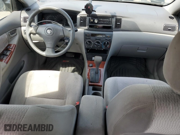 2006 Toyota Corolla CE z VIN 2T1BR32E06C592667, wystawiony jako Copart lot #58543645 z przebiegiem 216 444 mil mil oraz Czysty tytuł • Clean title. Historia ofert i sprzedaży dostępna na DreamBid. Obrazek 8.