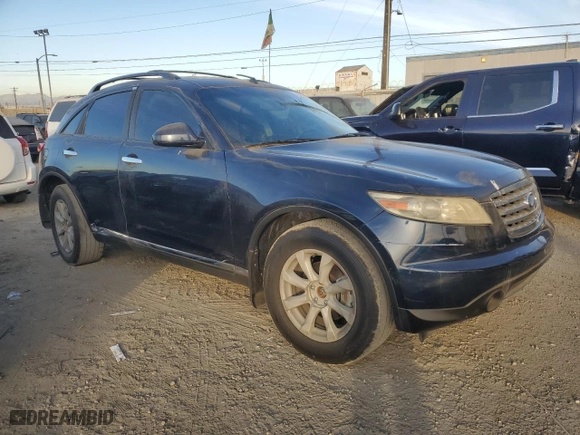 2007 Infiniti FX35 with VIN JNRAS08W87X203565, listed as a Copart auction lot 41779065 with 162,731 mi miles and Clean Title. Bid and sale history available at carsss.com. Image 4.