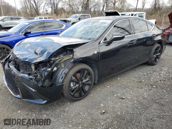 2022 Lexus ES 350 F Sport with VIN 58AGZ1B10NU132695, listed as a Copart auction lot 53422605 with 28,811 mi miles and Non repairable. Bid and sale history available at DreamBid. Image 1.