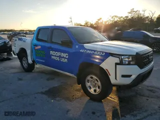 2024 Nissan Frontier SV with VIN 1N6ED1EJ2RN647739, listed as a Copart auction lot 85973344 with 15,592 mi miles and Non Repairable. Bid and sale history available at carsss.com. Image 4.