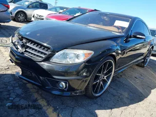 2007 Mercedes-Benz CL-Class 5.5L V8 with VIN WDDEJ71XX7A006969, listed as a IAAI auction lot 41851444 with 109,261 mi miles. Bid and sale history available at carsss.com. Image 2.
