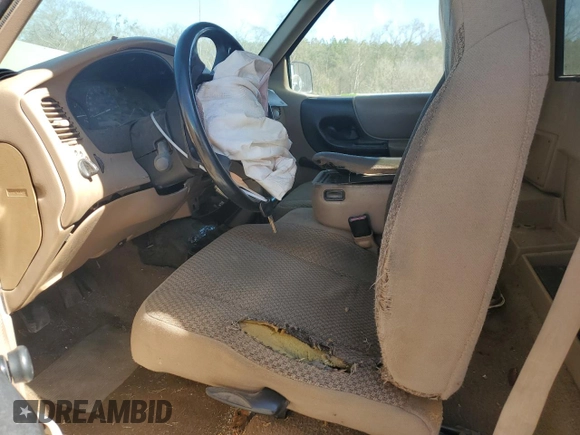 1999 Ford Ranger XL with VIN 1FTYR10V7XPA65522, listed as a Copart auction lot 46995035 with 226,084 mi miles and Salvage Title. Bid and sale history available at carsss.com. Image 7.