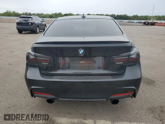 2014 BMW 3 Series 335i xDrive with VIN WBA3B9C55EF588272, listed as a Copart auction lot 58565145 with 88,085 mi miles and Salvage title. Bid and sale history available at DreamBid. Image 6.
