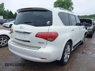 2014 Infiniti QX80 with VIN JN8AZ2NEXE9062068, listed as a IAAI auction lot 42378512 with 235,256 mi miles and . Bid and sale history available at DreamBid. Image 4.