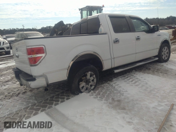 2014 Ford F-150 XL with VIN 1FTFW1CT3EKG17778, listed as a IAAI auction lot 41362619 with 122,963 mi miles. Bid and sale history available at carsss.com. Image 4.