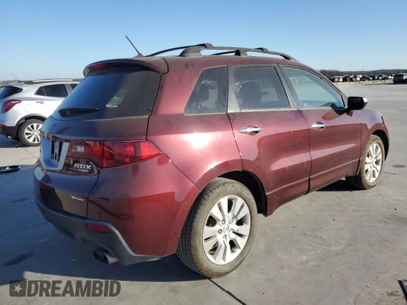2010 Acura RDX with VIN 5J8TB1H2XAA007831, listed as a Copart auction lot 42116315 with 159,184 mi miles and Clean Title. Bid and sale history available at carsss.com. Image 3.