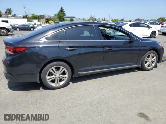 2018 Hyundai Sonata SEL z VIN 5NPE34AF2JH674856, wystawiony jako Copart lot #54791225 z przebiegiem 149 653 mil mil oraz Szkoda całkowita • Salvage title. Historia ofert i sprzedaży dostępna na DreamBid. Obrazek 3.