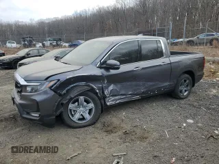 2022 Honda Ridgeline RTL-E with VIN 5FPYK3F77NB024900, listed as a Copart auction lot 48840775 with 31,990 mi miles and Salvage title. Bid and sale history available at DreamBid. Image 1.