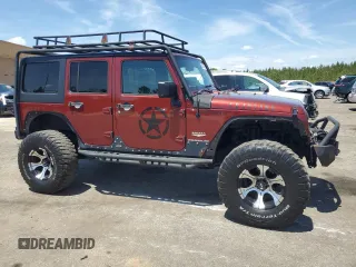 2007 Jeep Wrangler Unlimited Sahara with VIN 1J4GA59187L186314, listed as a Copart auction lot 55437405 with 228,177 mi miles and Clean title. Bid and sale history available at DreamBid. Image 4.