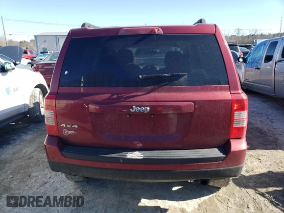 2013 Jeep Patriot Sport with VIN 1C4NJRBB4DD245422, listed as a Copart auction lot 47568535 with 214,139 mi miles and Clean Title. Bid and sale history available at carsss.com. Image 6.