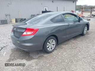 2012 Honda Civic Cpe LX with VIN 2HGFG3B52CH522131, listed as a IAAI auction lot 42071860 with 172,902 mi miles. Bid and sale history available at carsss.com. Image 4.