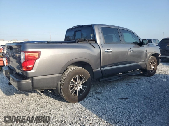 2021 Nissan Titan S z VIN 1N6AA1EE6MN531298, wystawiony jako Copart lot #57401105 z przebiegiem 72 655 mil mil oraz Szkoda całkowita • Salvage title. Historia ofert i sprzedaży dostępna na DreamBid. Obrazek 3.