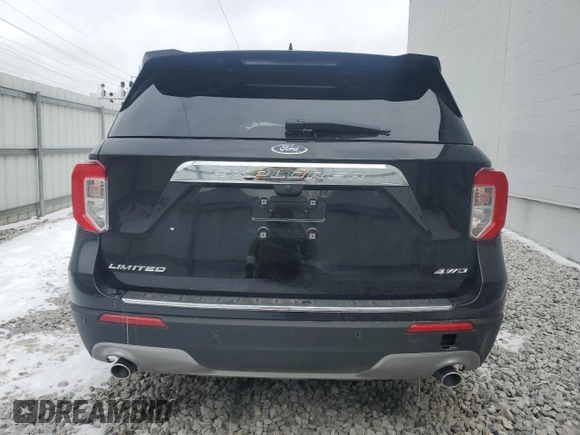 2024 Ford Explorer Limited with VIN 1FMSK8FH5RGA70849, listed as a Copart auction lot 46107075 with 24,753 mi miles and Clean Title. Bid and sale history available at carsss.com. Image 6.