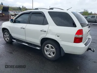 2002 Acura MDX with VIN 2HNYD18282H537033, listed as a IAAI auction lot 41965507 with Not Provided miles. Bid and sale history available at carsss.com. Image 3.