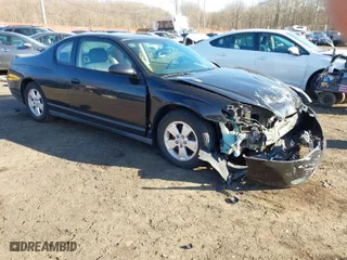2006 Chevrolet Monte Carlo LT 3.5L with VIN 2G1WM16K769255197, listed as a IAAI auction lot 41687162 with 61,898 mi miles. Bid and sale history available at carsss.com. Image 1.