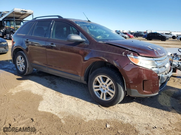2012 Ford Edge SE with VIN 2FMDK3GC4CBA12468, listed as a Copart auction lot 88999515 with 144,448 mi miles and Salvage Title. Bid and sale history available at carsss.com. Image 4.