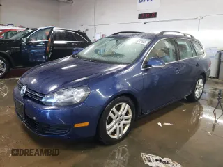 2012 Volkswagen Jetta SportWagen TDI w/Sunroof with VIN 3VWPL7AJ8CM691962, listed as a Copart auction lot 49395765 with 113,428 mi miles and Salvage Title. Bid and sale history available at carsss.com. Image 1.