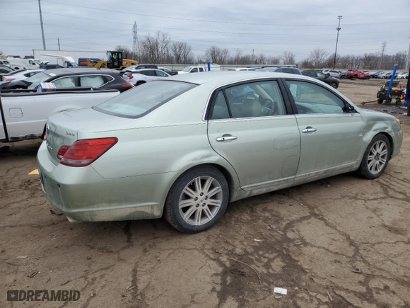 2008 Toyota Avalon XL with VIN 4T1BK36B28U286673, listed as a Copart auction lot 47596805 with 108,795 mi miles and Clean Title. Bid and sale history available at carsss.com. Image 3.