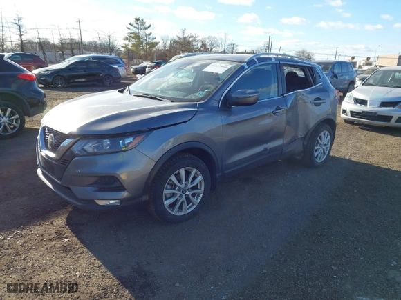 2022 Nissan Rogue Sport SV with VIN JN1BJ1BW2NW481986, listed as a IAAI auction lot 41337460 with 47,718 mi miles. Bid and sale history available at carsss.com. Image 17.
