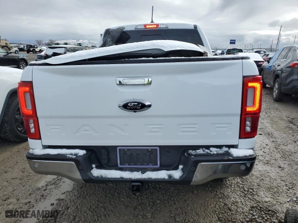 2023 Ford Ranger XL with VIN 1FTER4FH3PLE32400, listed as a Copart auction lot 49124055 with 42,471 mi miles and Salvage Title. Bid and sale history available at carsss.com. Image 6.