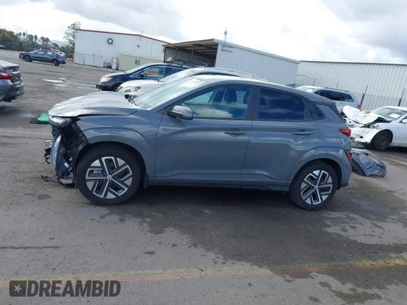 2023 Hyundai Kona SEL with VIN KM8K33AG8PU176452, listed as a IAAI auction lot 41429393 with 22,712 mi miles and . Bid and sale history available at carsss.com. Image 15.