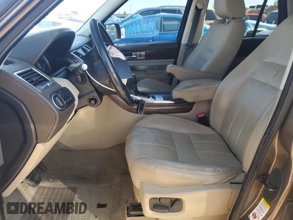 2013 Land Rover Range Rover Sport HSE Lux with VIN SALSK2D48DA775974, listed as a Copart auction lot 59541045 with 114,569 mi miles and Salvage title. Bid and sale history available at DreamBid. Image 7.