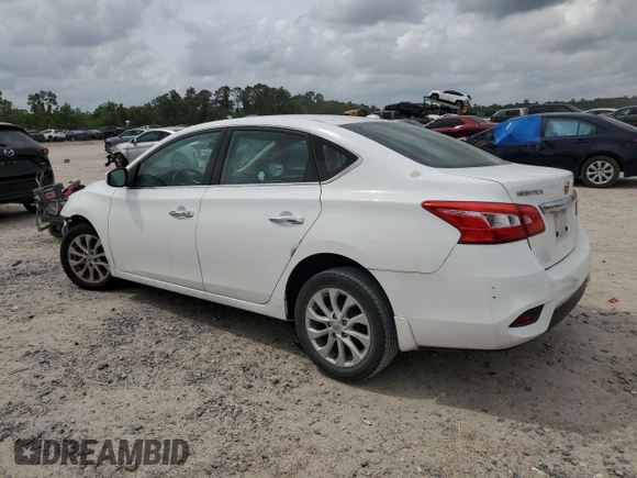 2019 Nissan Sentra SV with VIN 3N1AB7AP0KL604630, listed as a Copart auction lot 54945565 with 73,998 mi miles and Salvage Title. Bid and sale history available at DreamBid. Image 2.
