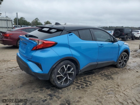 2019 Toyota C-HR XLE with VIN NMTKHMBX3KR085322, listed as a Copart auction lot 45648855 with NaN miles and Clean Title. Bid and sale history available at carsss.com. Image 3.
