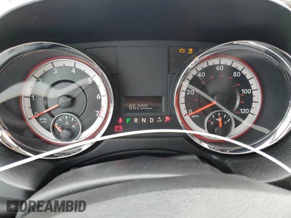 2012 Dodge Grand Caravan SXT with VIN 2C4RDGCG5CR253449, listed as a Copart auction lot 54592975 with 86,200 mi miles and Non Repairable. Bid and sale history available at DreamBid. Image 9.