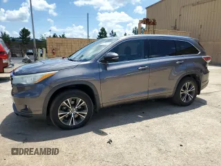 2016 Toyota Highlander XLE z VIN 5TDJKRFH0GS351515, wystawiony jako Copart lot #65211405 z przebiegiem 206 824 mil mil oraz Czysty tytuł • Clean title. Historia ofert i sprzedaży dostępna na DreamBid. Obrazek 1.