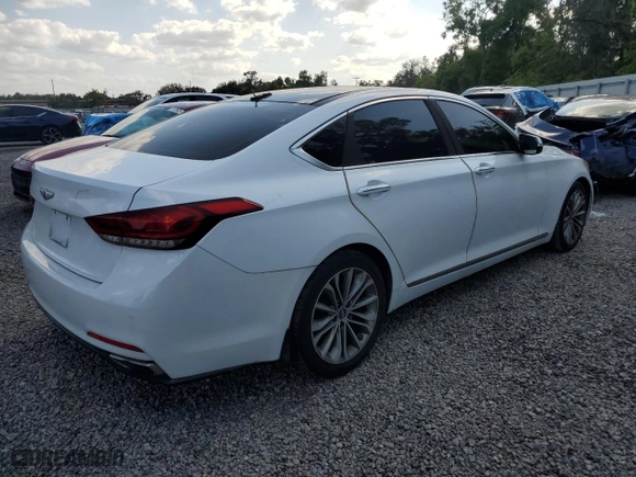 2015 Hyundai Genesis 3.8L with VIN KMHGN4JE7FU104371, listed as a Copart auction lot 51017965 with 134,362 mi miles and Salvage Title. Bid and sale history available at carsss.com. Image 3.