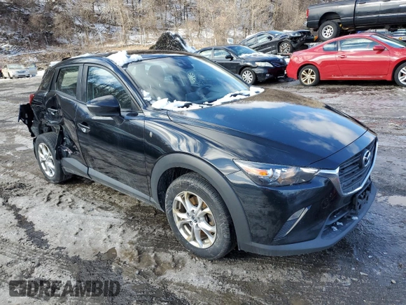 2019 Mazda CX-3 Sport with VIN JM1DKFB75K1451219, listed as a Copart auction lot 45642205 with 79,823 mi miles and Salvage Title. Bid and sale history available at carsss.com. Image 4.