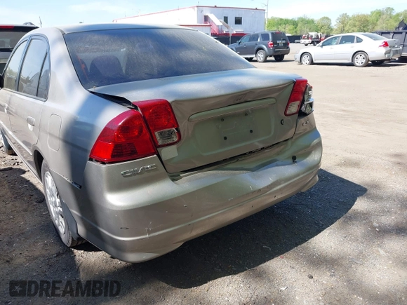 2004 Honda Civic LX with VIN 2HGES16524H504612, listed as a IAAI auction lot 42098301 with 140,551 mi miles and . Bid and sale history available at DreamBid. Image 6.