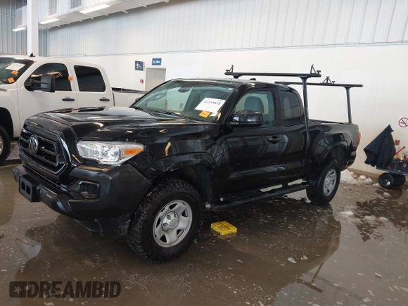 2023 Toyota Tacoma SR with VIN 3TYRX5GN2PT069110, listed as a IAAI auction lot 41235858 with 60,019 mi miles and . Bid and sale history available at DreamBid. Image 14.