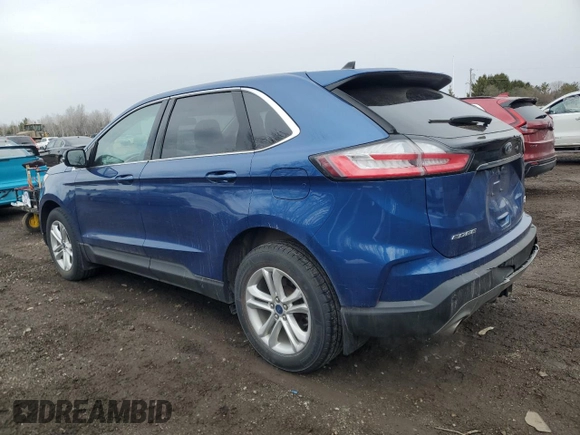 2020 Ford Edge SEL with VIN 2FMPK4J93LBB67416, listed as a Copart auction lot 52334465 with 53,327 mi miles and Clean Title. Bid and sale history available at carsss.com. Image 2.