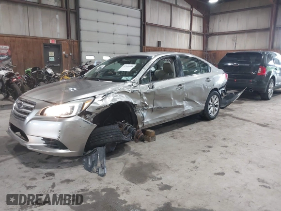 2015 Subaru Legacy Premium with VIN 4S3BNAC61F3057640, listed as a IAAI auction lot 42536488 with 135,610 mi miles and . Bid and sale history available at DreamBid. Image 2.