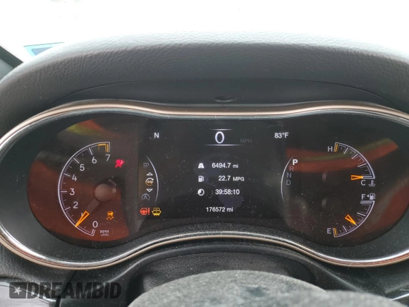 2016 Jeep Grand Cherokee Limited 75th Anniversary with VIN 1C4RJFBG4GC489464, listed as a Copart auction lot 55278935 with 176,572 mi miles and Salvage Title. Bid and sale history available at DreamBid. Image 9.