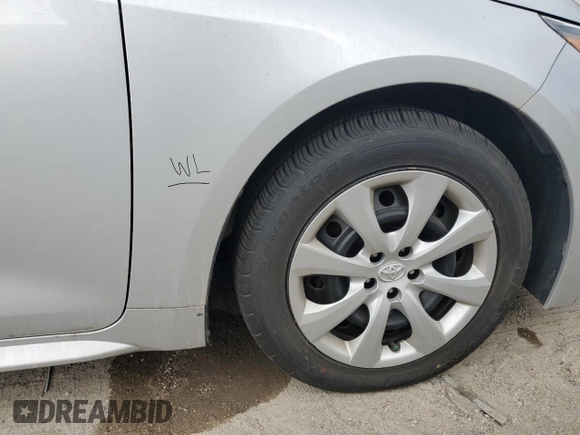 2023 Toyota Corolla LE z VIN 5YFB4MDE1PP058192, wystawiony jako Copart lot #53800485 z przebiegiem 8 187 mil mil oraz Szkoda całkowita • Salvage title. Historia ofert i sprzedaży dostępna na DreamBid. Obrazek 12.