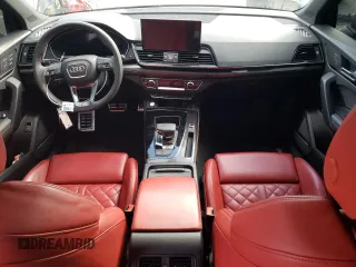 2021 Audi SQ5 Premium Plus with VIN WA1B4AFY5M2040238, listed as a Copart auction lot 46590934 with 16,841 mi miles and . Bid and sale history available at DreamBid. Image 8.