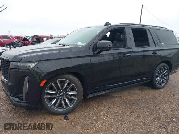 2023 Cadillac Escalade RWD Sport with VIN 1GYS3FKL8PR377251, listed as a IAAI auction lot 41336638 with 35,187 mi miles and . Bid and sale history available at DreamBid. Image 14.